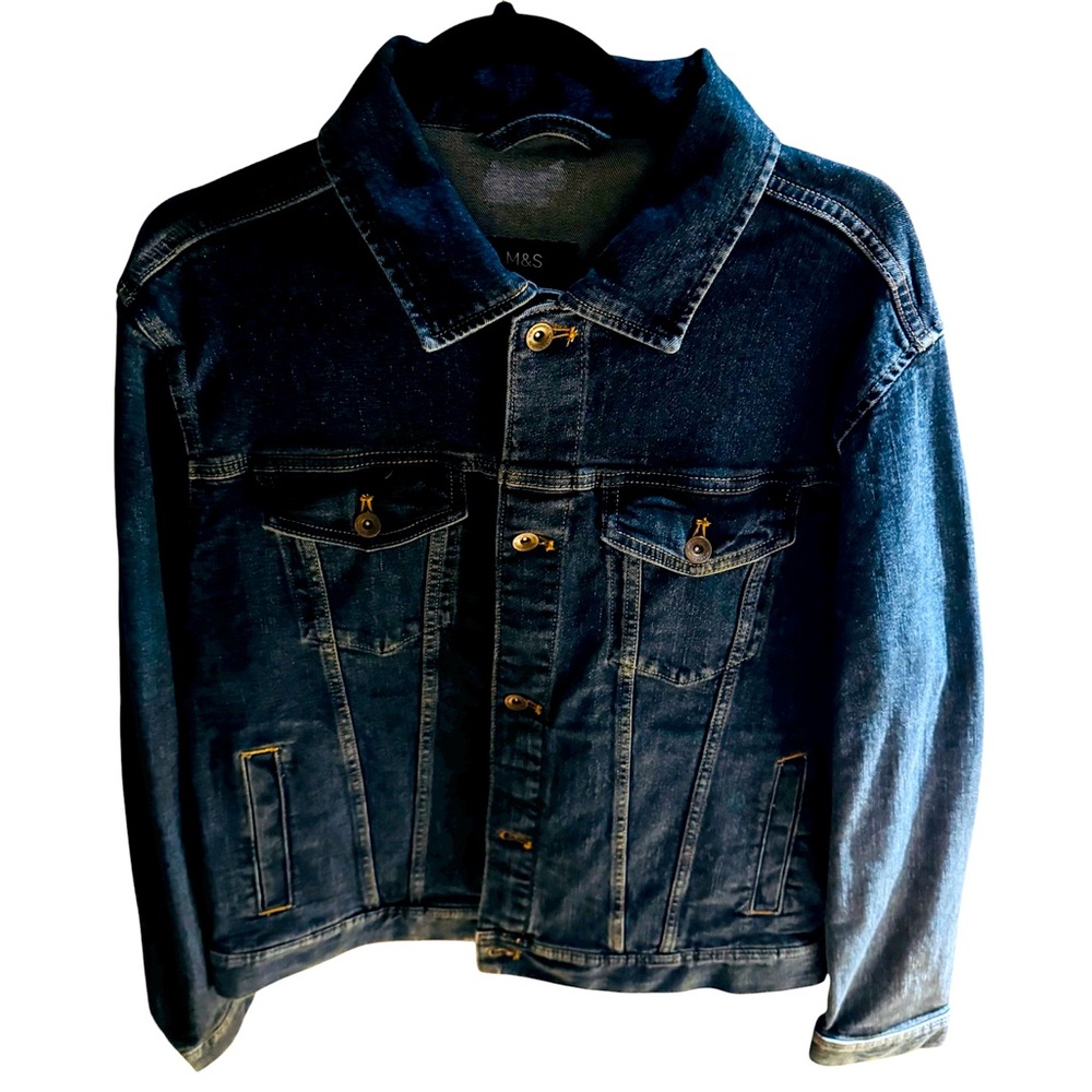 Marks & Spencer Jean jacket blue size large